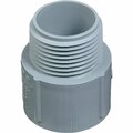 Abb Carlon 1/2 In. Male Threaded & Socket Terminal Adapter E943DRCTN